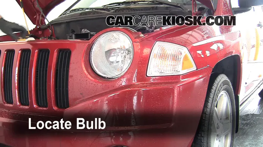 2008 Jeep Compass Sport 2.0L 4 Cyl. Lights Highbeam (replace bulb)